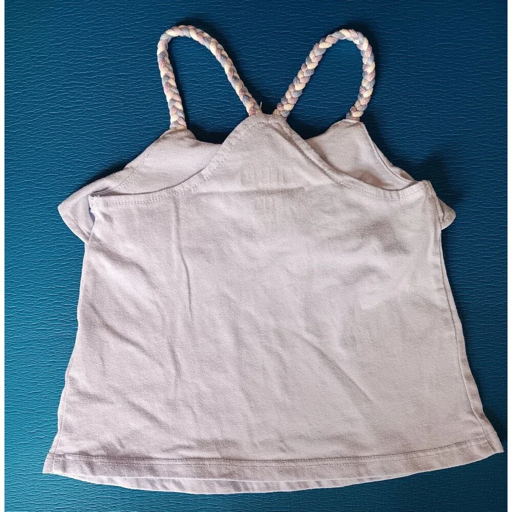 Shirt 18 months Osh Kosh girl Tank Light Blue sleeveless baby